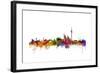 Berlin Germany Skyline-Michael Tompsett-Framed Art Print