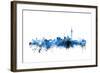 Berlin Germany Skyline-Michael Tompsett-Framed Art Print