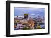 Berlin, Germany Viewed from above the Spree River.-SeanPavonePhoto-Framed Photographic Print