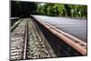 Berlin-Grunewald, Germany. Train Platform 17, Holocaust Memorial where 50,000 Jews were deported to-Miva Stock-Mounted Photographic Print