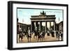 Berlin, Kaiser Wilhelm II, Am Brandenburger Tor-null-Framed Giclee Print