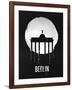 Berlin Landmark Black-null-Framed Art Print