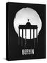 Berlin Landmark Black-null-Stretched Canvas