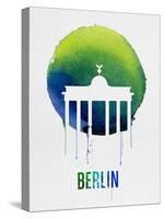 Berlin Landmark Blue-null-Stretched Canvas