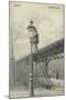 Berlin, Lighting the Gas Lights-null-Mounted Photographic Print
