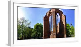 Berlin Mitte, Monastery Ruin in the Abbey Road with Views to the Tv Tower-Torsten Elger-Framed Photographic Print