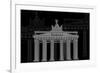 Berlin Night-Cristian Mielu-Framed Art Print