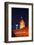 Berlin, Nikolaiviertel, Television Tower, Rotes Rathaus (Red City Hall), Night-Catharina Lux-Framed Photographic Print