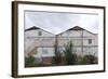 Berlin, Oberschšneweide, Disused Power Station, Facade with Writing-Catharina Lux-Framed Photographic Print