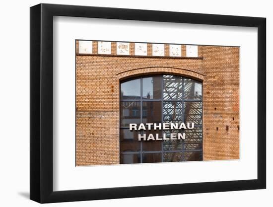 Berlin, Oberschšneweide, Industrial Architecture, Rathenau Hallen, Facade, Detail-Catharina Lux-Framed Photographic Print