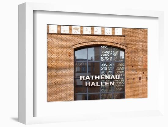 Berlin, Oberschšneweide, Industrial Architecture, Rathenau Hallen, Facade, Detail-Catharina Lux-Framed Photographic Print