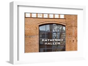 Berlin, Oberschšneweide, Industrial Architecture, Rathenau Hallen, Facade, Detail-Catharina Lux-Framed Photographic Print