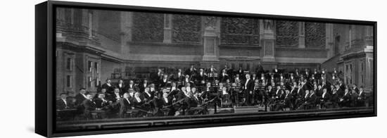 Berlin Philharmonic under Furtwangler, 1932-null-Framed Stretched Canvas