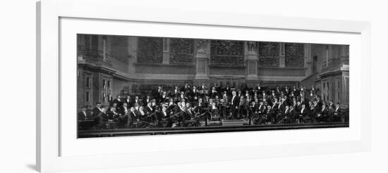 Berlin Philharmonic under Furtwangler, 1932-null-Framed Art Print