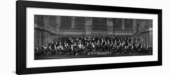 Berlin Philharmonic under Furtwangler, 1932-null-Framed Art Print