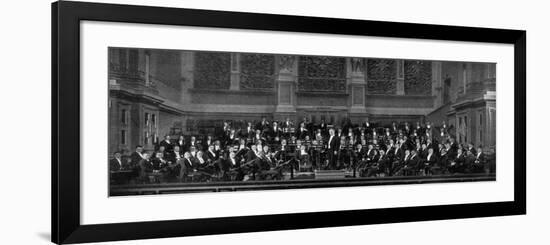 Berlin Philharmonic under Furtwangler, 1932-null-Framed Art Print