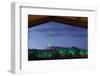 Berlin, Radio Tower, Icc, Evening-Catharina Lux-Framed Photographic Print