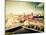 Berlin - Rotes Rathau And The River Spree-Michal Bednarek-Mounted Art Print