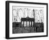 Berlin's Brandenburg Gate-null-Framed Photo