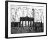 Berlin's Brandenburg Gate-null-Framed Photo