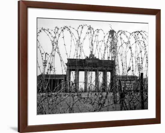 Berlin's Brandenburg Gate-null-Framed Photo