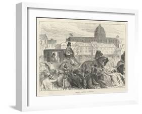 Berlin's Farewell to Bismarck-null-Framed Giclee Print