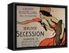 Berlin Secession', Poster for the Exhibition from May-October 1900-null-Framed Stretched Canvas