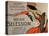 Berlin Secession', Poster for the Exhibition from May-October 1900-null-Stretched Canvas