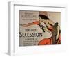 Berlin Secession', Poster for the Exhibition from May-October 1900-null-Framed Giclee Print