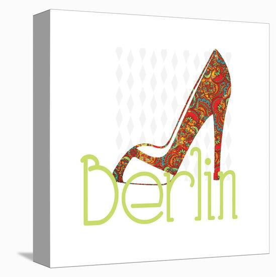 Berlin Shoe-Elle Stewart-Stretched Canvas