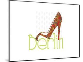 Berlin Shoe-Elle Stewart-Mounted Art Print