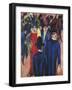 Berlin Street Scene, 1913-14-Ernst Ludwig Kirchner-Framed Premium Giclee Print