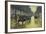 Berlin Street Scene with Cars in the Evening-Lesser Ury-Framed Giclee Print