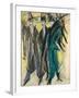 Berlin Street Scene-Ernst Ludwig Kirchner-Framed Giclee Print