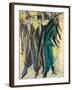 Berlin Street Scene-Ernst Ludwig Kirchner-Framed Giclee Print