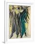 Berlin Street Scene-Ernst Ludwig Kirchner-Framed Giclee Print