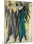 Berlin Street Scene-Ernst Ludwig Kirchner-Mounted Giclee Print