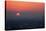 Berlin, Sunset, Silhouettes-Catharina Lux-Stretched Canvas