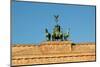 Berlin, the Brandenburg Gate, Quadriga-Catharina Lux-Mounted Photographic Print