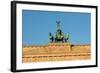 Berlin, the Brandenburg Gate, Quadriga-Catharina Lux-Framed Photographic Print