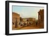 Berlin: The New Guardhouse and the Armoury-Wilhelm Bruecke-Framed Collectable Print