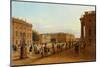 Berlin: The New Guardhouse and the Armoury-Wilhelm Bruecke-Mounted Collectable Print