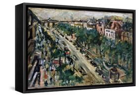 Berlin, Unter Den Linden, 1922-Lovis Corinth-Framed Stretched Canvas