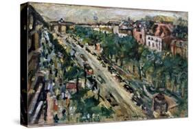 Berlin, Unter Den Linden, 1922-Lovis Corinth-Stretched Canvas