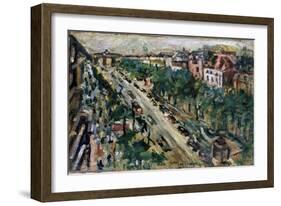 Berlin, Unter Den Linden, 1922-Lovis Corinth-Framed Giclee Print