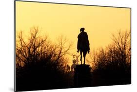 Berlin, Unter Den Linden, Equestrian Statue Frederick the Great, Quadriga, Victoria-Catharina Lux-Mounted Photographic Print