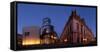 Berlin, Unter Den Linden, Zeughaus (Arsenal), German Historical Museum, Pei-Bau, Panorama, Evening-Catharina Lux-Framed Stretched Canvas