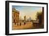 Berlin: View of the Pleasure from the Garrison Headquarters-Wilhelm Bruecke-Framed Collectable Print