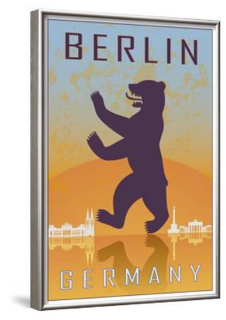 'Berlin Vintage Poster' Art - paulrommer | AllPosters.com