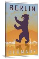 Berlin Vintage Poster-paulrommer-Stretched Canvas